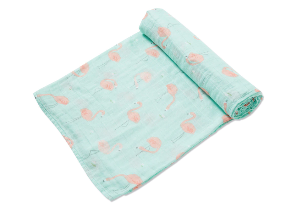 Flamingo swaddle top